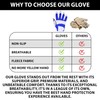 Escort Tools® Heavy Duty Leather Gardening Work Gloves, Thorn Proof,