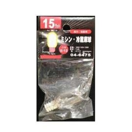 Sewing Machine / Refrigerator Bulb E12 Clear Base: E12