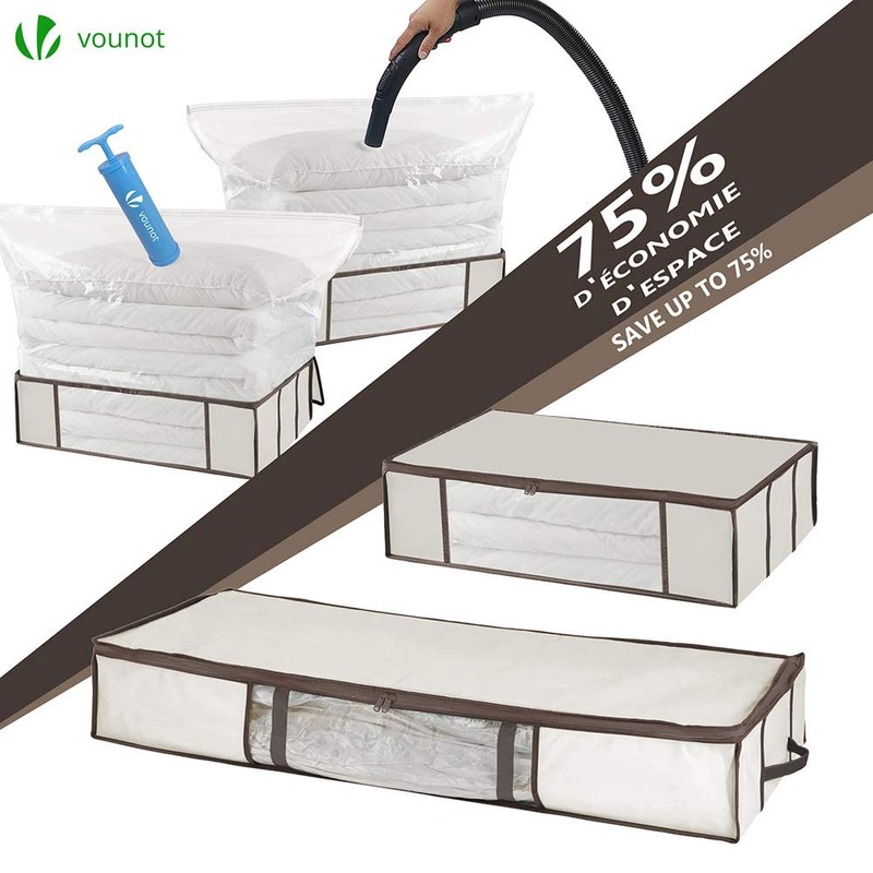 VOUNOT Vacuum storage bag set