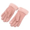 Pink USB Heating Gloves Hand Warmer Touch Screen Design Adjustable