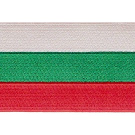 Bulgaria Flag Patch Embroidered Applique Iron On Sew On Romanian National Emblem