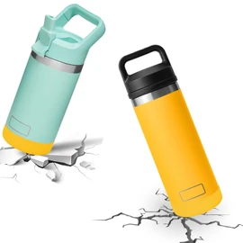 Silicone Boot Sleeve for YETI Rambler 12 oz 18 oz and Rambler Jr 12 oz, Safer Protection for Yeti Rambler Bottle Bottom, Alpine Yellow - Dishwasher Safe