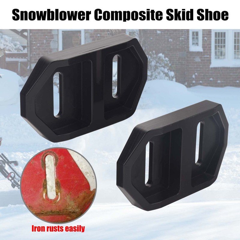Haiouus AKS2400D Skid Shoes W/Hardware for EGO Power+ 24 inch