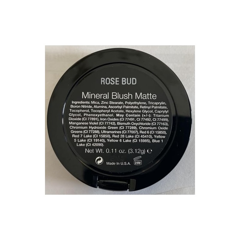Jolie Mineral Matte Blush Pressed Cheek Color Blusher (Rose Bud)