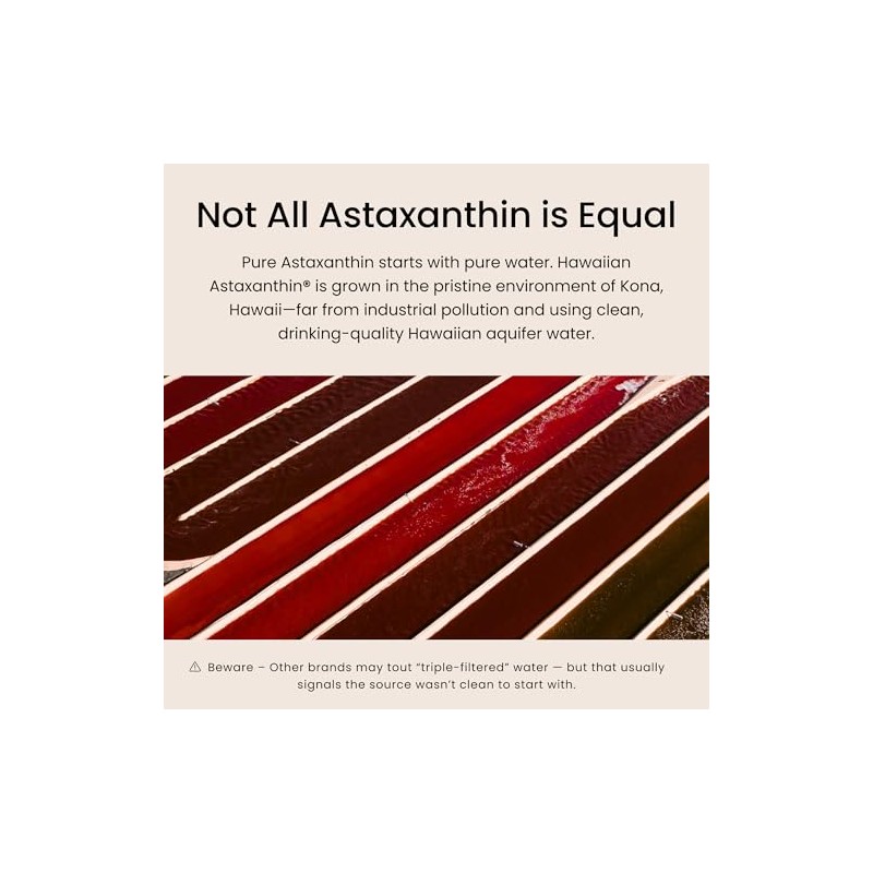 Nutrex Hawaii Bioastin Hawaiian Astaxanthin, 120 Gel Caps Supply, 4Mg