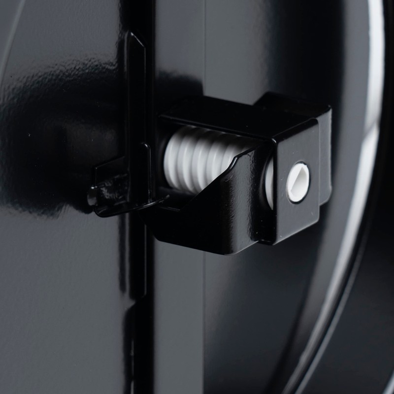 Handua 12" [Neck Size] Steel Butterfly Damper for Round Ceiling