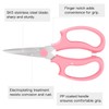 Housolution Pointed Flower Scissors, 3 Pack, Strong Flower Scissors, Premium