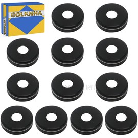 GOLKNHA 12PCS Aluminum A-Arm Dust Cover Caps Compatible with Yamaha Blaster 200 Banshee 350 Raptor 125 250 660 700 YFZ450 YFZ450R YFZ450X OEM# 5YT-23517-00-00
