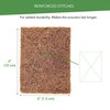 Biodegradable Natural Coconut Fiber and Rubber Latex, Kitchen Scouring Pads