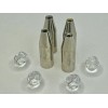 Souders Fishing Tackle 1/4 oz Brass & Glass Combo Pack-