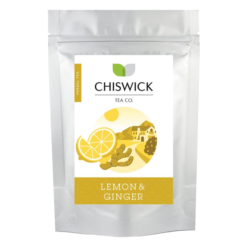 Lemon & Ginger Premium Loose Leaf Herbal Tea - Chiswick