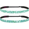 Hipsy Women's Adjustable NO SLIP Sports Headbands Multi Color Pack