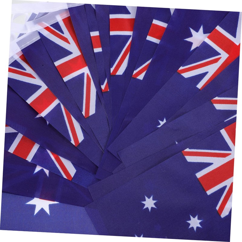 LABRIMP Sports Events Australian Flags Bunting Set Australian Flag Bunting