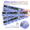 mossime Large 7 Day Pill Box with 7 Removable Daily