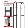 Sakugi Heavy Duty Premium Clothes Rack with 2-Tier Mesh Shoe