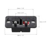 sourcing map 2 Way Spring Speaker Terminal Clip Push Release