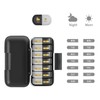 Joinice Pill Box 7 Days 2 Compartments Moisture Resistant Removable