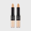 The Face Shop 듀얼 베일 컨실러 4.3g+3.5g Dual Veil Concealer 4.3g+3.5g