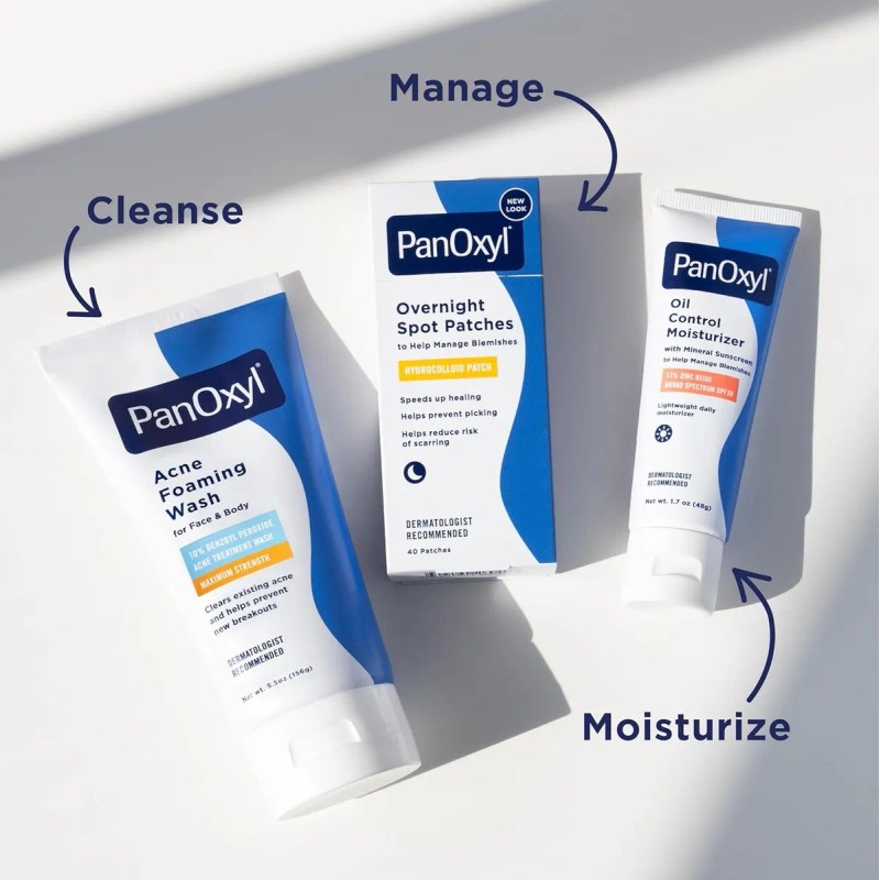 Panoxyl Acné Foaming Wash 10% Peróxido De Benzoilo 156 G