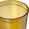 Carlisle 521613 Stackable Shatter-Resistant Plastic Tumbler, 16 oz., Amber