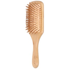 Natural Bamboo Hair Brush,Magic Hair Brush for Massage,Detangling Hair Brush with Tail Comb for Women Men Kids