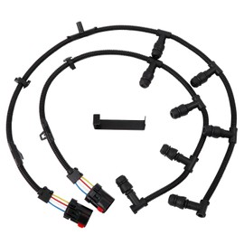 6.0 Glow Plug Harness with Removal Tool 6.0L Engine Harness Compatible with 2004-2010 Diesel 5C3Z12A690A 4C2Z12A690AB Replacement