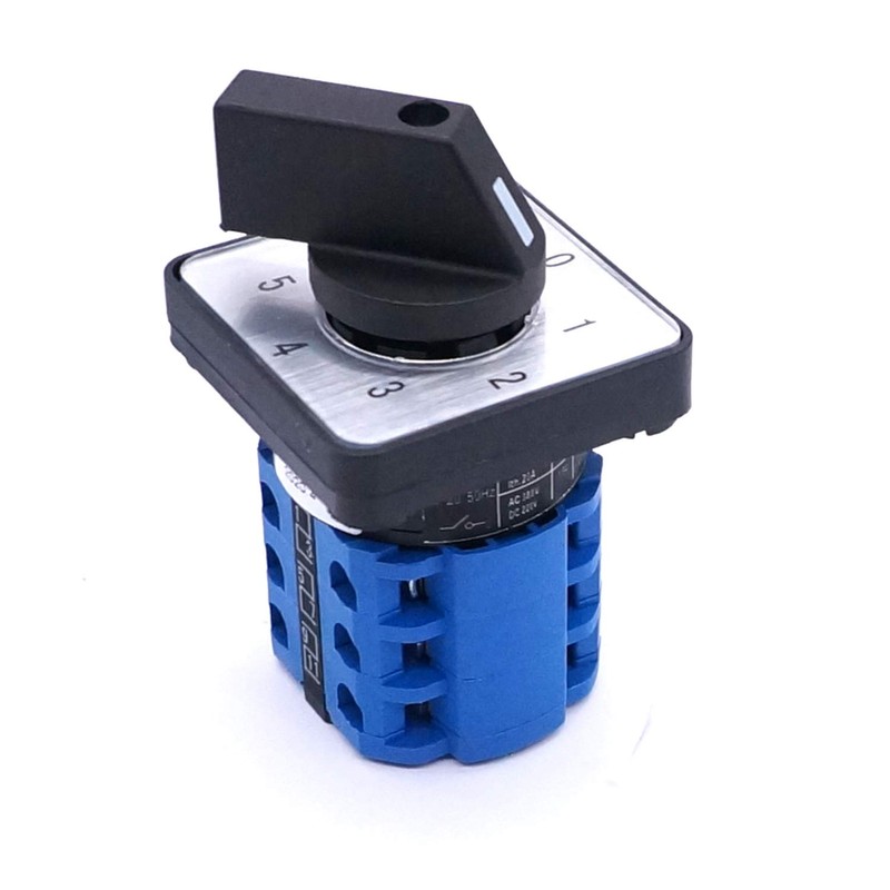 Taiss Universal Changeover Switch 20A 550V 5 Position 12 Terminals