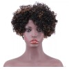BM Pelucas Afro Rizadas, Pelucas Cortas De Cabello Humano