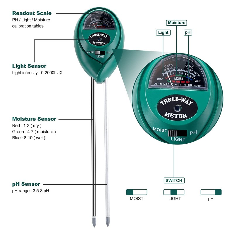 Tefen Plastic Misting Fogger Nozzle with Poly Filter Blue 1/8"