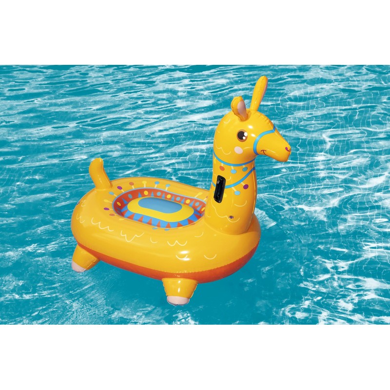 Bestway H2OGO! Llama Kiddie Ride-On Inflatable Pool Float (53" x