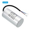 PATIKIL CD60 Run Capacitor, 2 Pack 500uF 450VAC 2 Wires