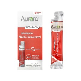 Ultra high absorption highly concentrated liquid liposome resveratrol plus NAD vital energy pack, 1 pack, 32 servings / 초고흡수 고농축 액상 리포좀 레스베라트롤 플러스 NAD 생기 에너지 팩, 1개, 32회분