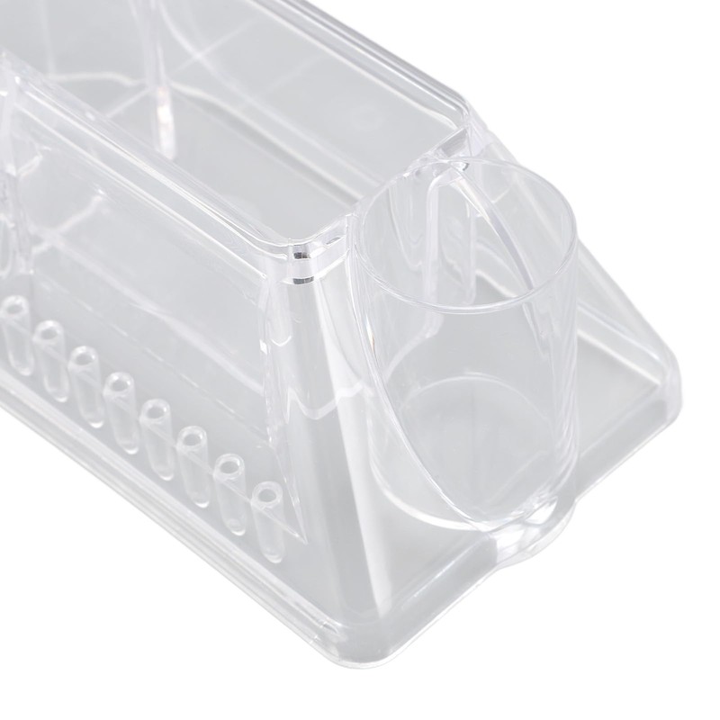 Soporte para Taladro de Uñas, Caja de Almacenamiento Transparente para