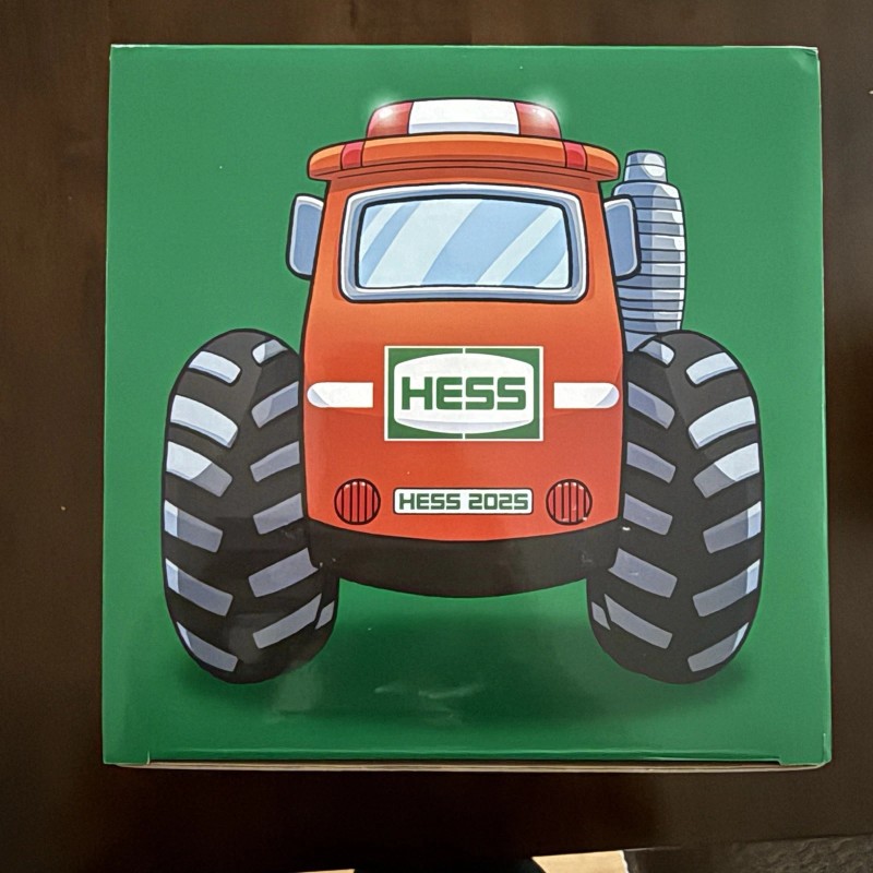 Hess BRAND NEW! SHIPS NOW! 2025 Plush Hess Farm Tractor
