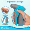 AUTOMAN AUTOMAN Garden Hose Nozzle, 4 Adjustable Patterns Hose Sprayer,