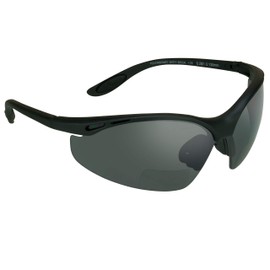 proSPORT Safety Bifocal Sun-Glasses Reader +3.00 Z87 Semi Rimless Men and Women