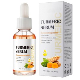 Sérum De Cúrcuma Para Manchas Oscuras 30 Ml, Sérum Corrector De Manchas Oscuras De Cúrcuma Para Rostro Y Cuerpo, Sérum Facial Antiedad Para Mujeres Y Hombres, Reduce La Hiperpigmentación, Las