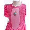Princess Peach costume for Little Girl's Dress Up with Crown