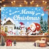Christmas Backdrop, Christmas Backdrop Large for Christmas Party Decoration, Christmas