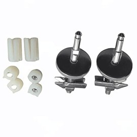 Ideal Standard - Multi Suites, Set di cerniere per sedile copriwater a chiusura rallentata serie Connect Air, EW00767, Neutro