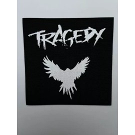 Punk Rock Tragedy Cloth Patch Sew On Badge Punk Rock Approx 4" X 4" (CP341)