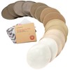 Organic Bamboo Viscose Nursing Pads - 14 Washable Breastfeeding Pads,