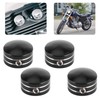 4pcs Engine Cover Head Bolt Topper Cap Fit for XL883/Big