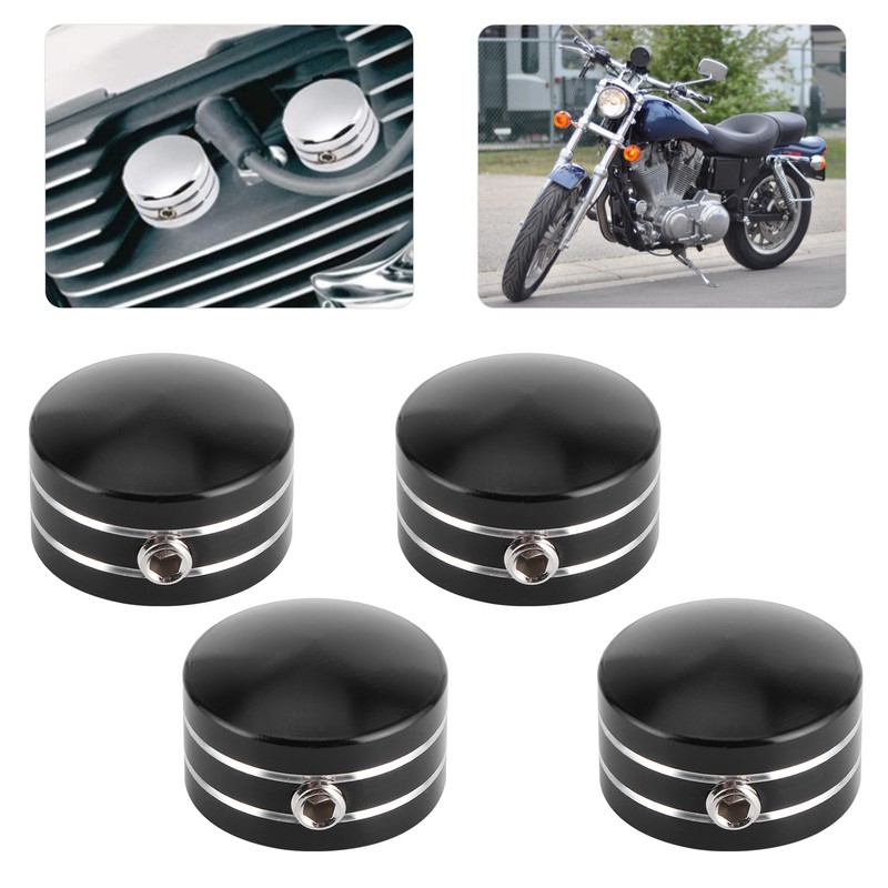 4pcs Engine Cover Head Bolt Topper Cap Fit for XL883/Big