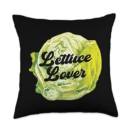 Lettuce Lover Lettuce Throw Pillow