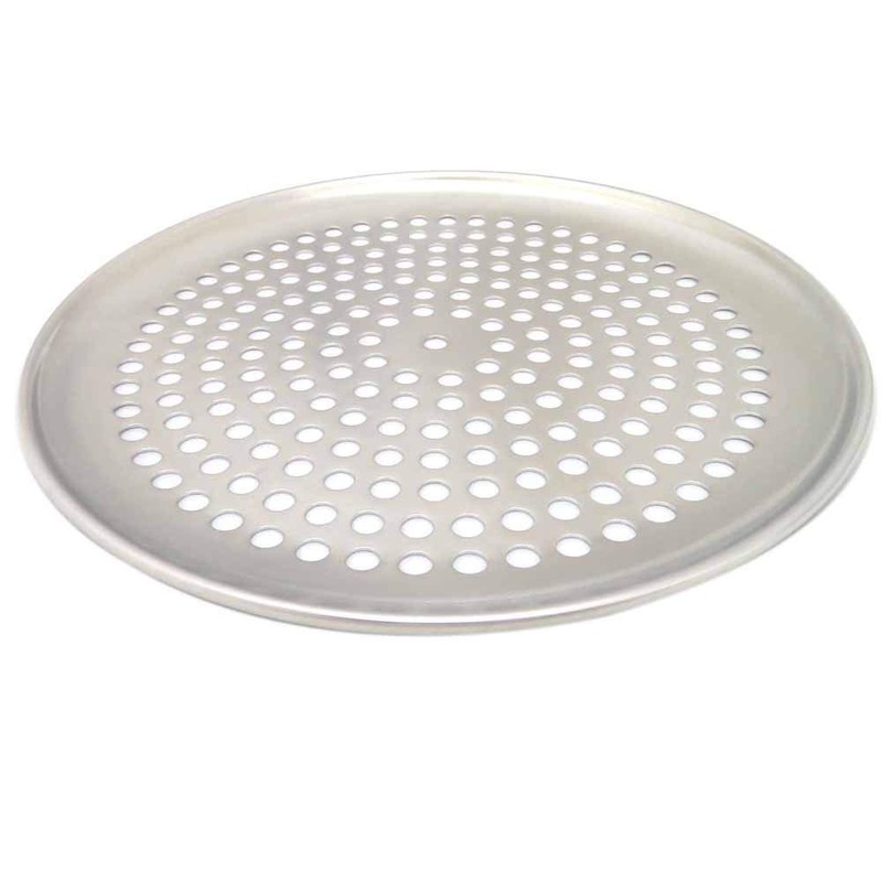 Endo Shoji GPZ3705 TKG Pizza Pan, Commercial Use, Perforated, 1.4