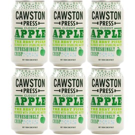 (6 PACK - Cawston Press - Sparkling Cloudy Apple Can | 330ml | 6 PACK BUNDLE