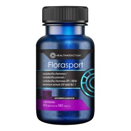 HEALTHADDICTION - Probiticos Para Deporte - Apoya Rendimiento Deportivo y Recuperacin Muscular - Fortalece Flora Intestinal e Inmunidad - Control de  