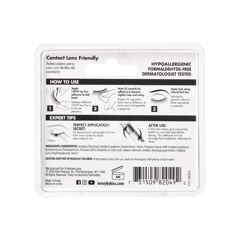 i-Envy Super Strong Hold 3D Strip Lash Glue Brush-On False