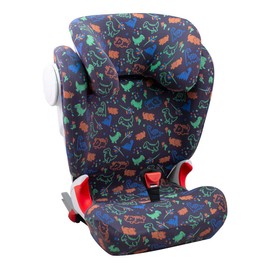 JYOKO Kids Cover Compatible with Römer Kidfix II XP SICT, Kidfix 2 S, Kidfix Z - Line (Happy Dino, with Eye)